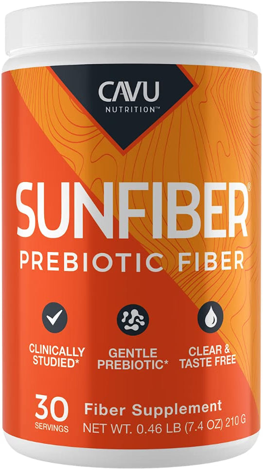 CAVU Sunfiber Soluble Prebiotic Fiber — 30 Servings