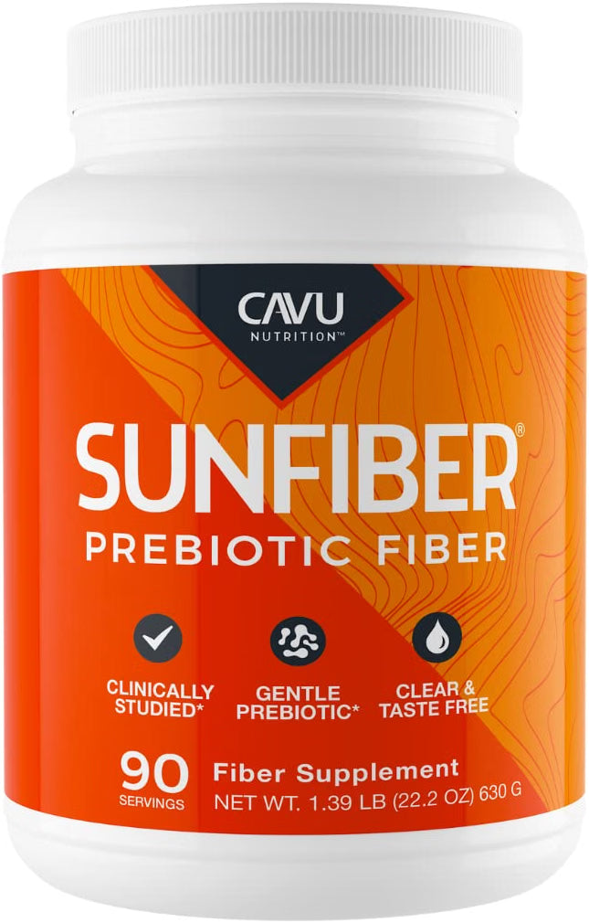 CAVU Sunfiber Soluble Prebiotic Fiber — 90 Servings